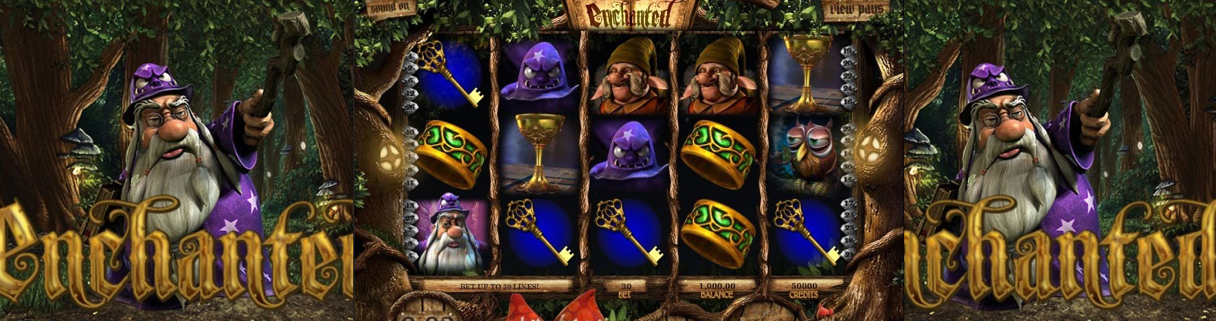 Игровой автомат Enchanted. 